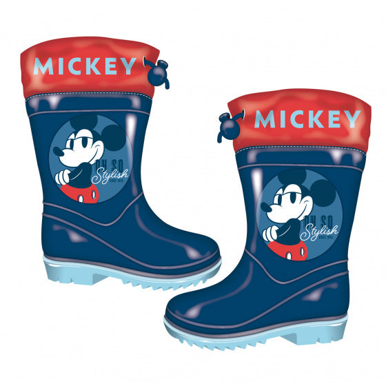 Arditex Reen Stiwwelen Mickey Mouse Junior PVC donkelblo Gréisst 30