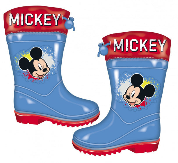 Arditex Reen Stiwwelen Mickey Mouse Junior PVC blo rout Gréisst 30