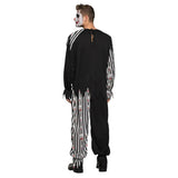 Costume de clown sanglant de Boland Unisexe noir et blanc Taille 58 60 (xxl)