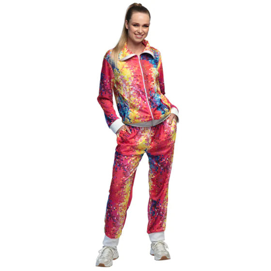 Boland Disco Babe Track -Suit Ladies Multicolor size M