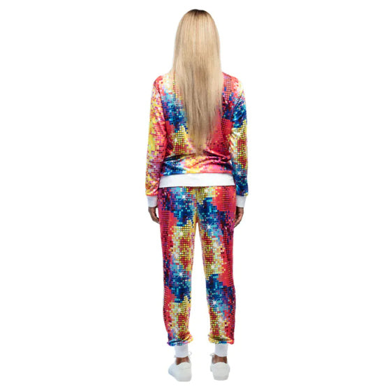 Boland Disco Babe Track -Suit Ladies Multicolor size M