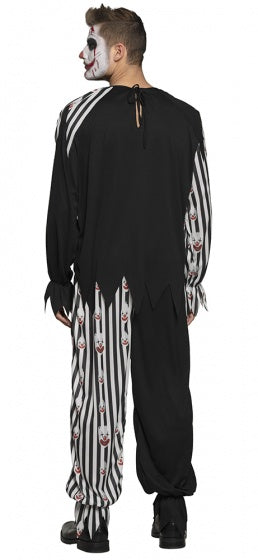 Boland Bloody Clown costume unisex black and white size 50-52 (m)