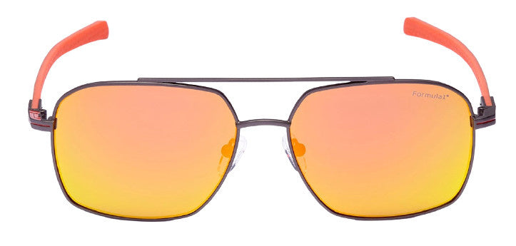 Sluneční brýle Formule Unisex Square Cat. 4 Oranžová