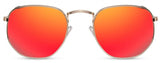 zonnebril unisex goud rood (CWI2413)