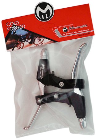 Miranda set freno maneggia 4 dita blister eleganza in argento nero