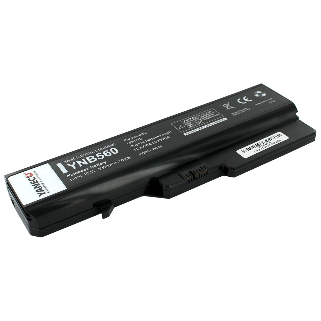 Yanec prenosnik baterija 5200mAh