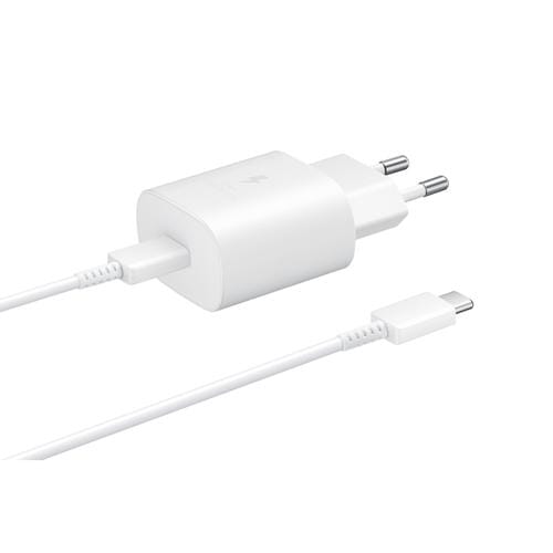 Samsung charger with cable 1M USB C 25W White