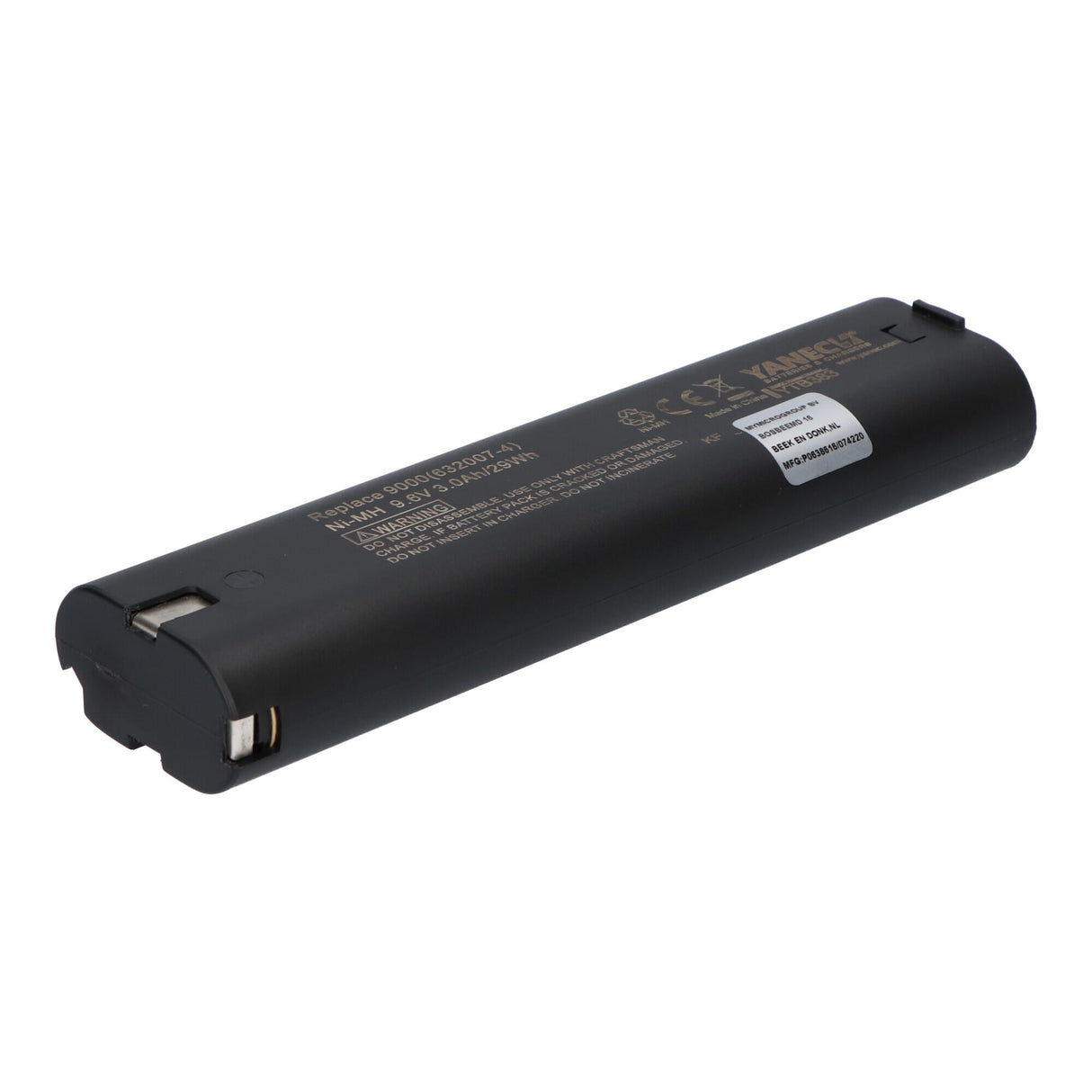 Yanec Tools Battery Battery 9.6V 3Ah Ni-MH per Makita Internal