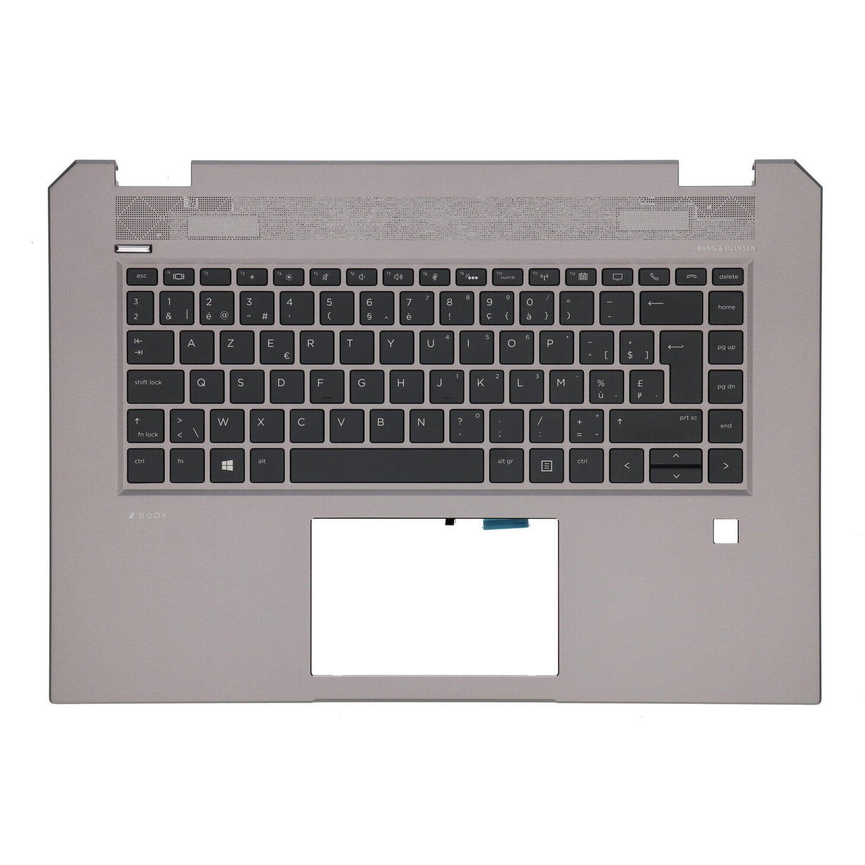 HP notebook klávesnice Ázerce Be + Top Cover, podsvícený
