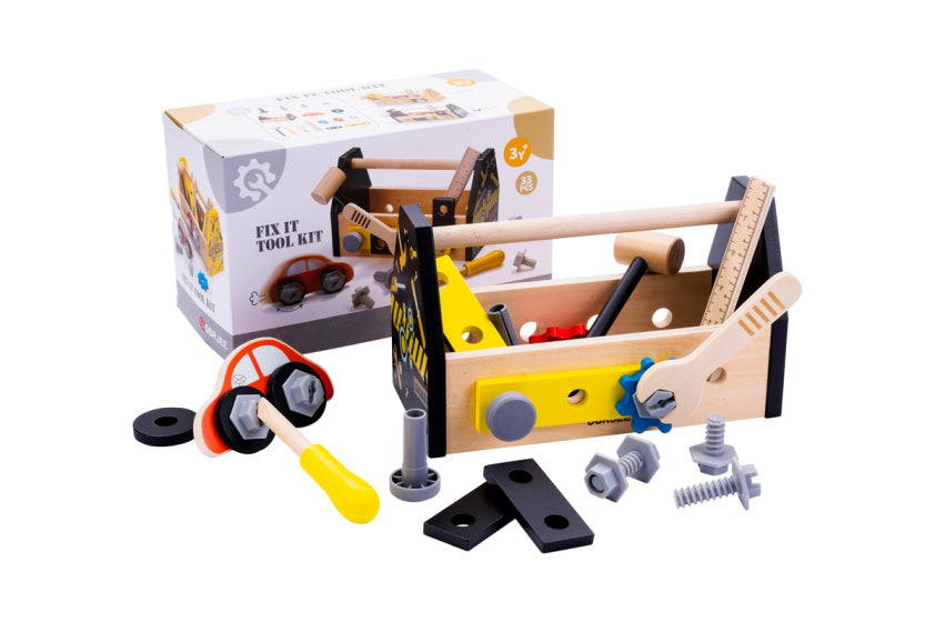 Dorjee Toolbox 33-dílná Junior Wood Black