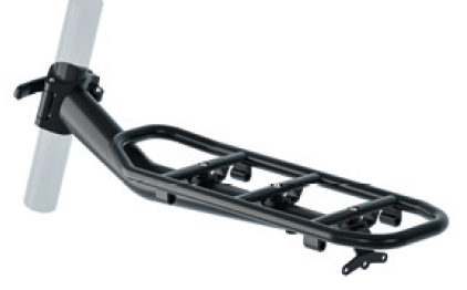 Rack -Time Clipit 2.0 Seat Post Post zavazadla černá