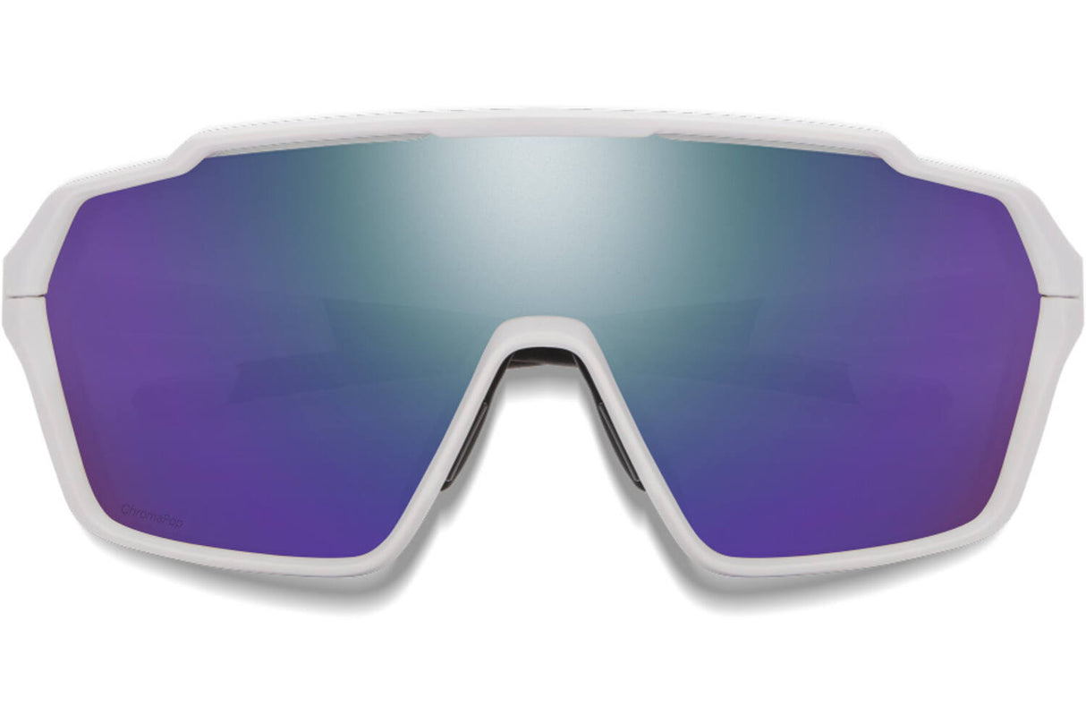 Smith Shift mag bril white chromapop violet mirror