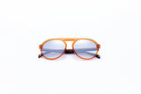 Formula Zonnebril unisex piloot cat.4 oranje lichtgrijs
