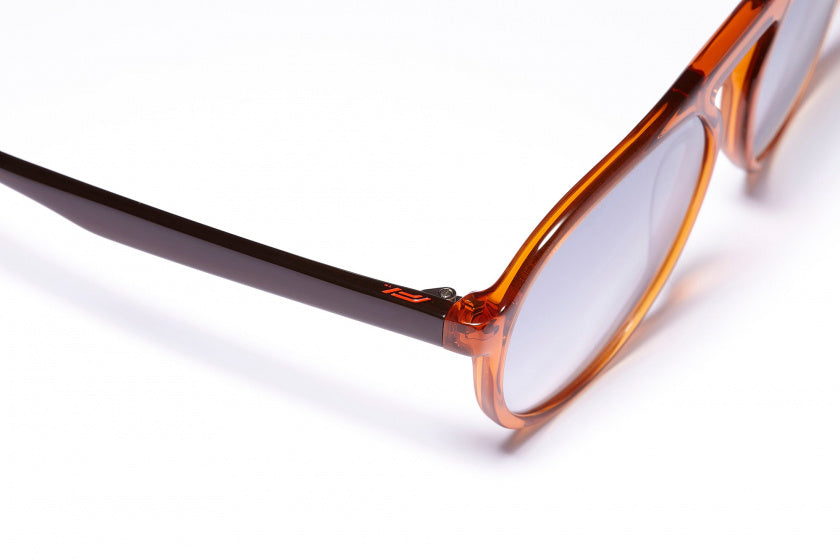 Formula Zonnebril unisex piloot cat.4 oranje lichtgrijs