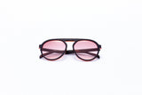 Formel solbriller unisex pilotkat.4 sort lyserosa