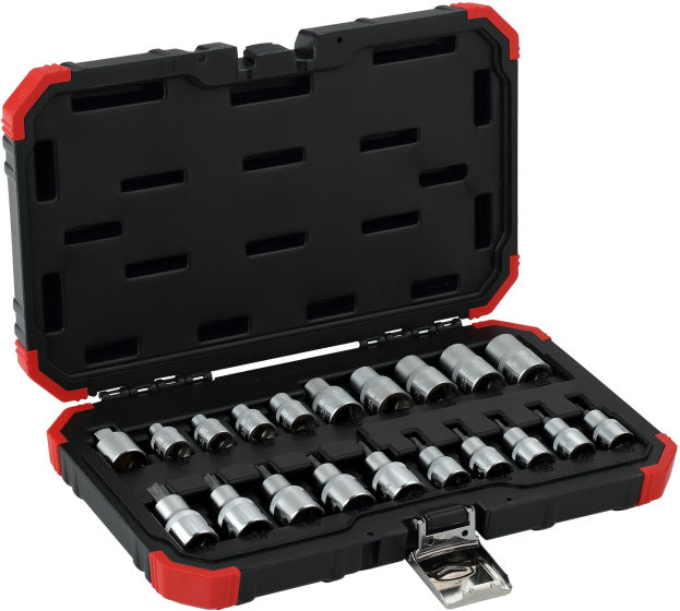 Gedore Red Dops Set 1 2 tommer TX sølv 20-delt