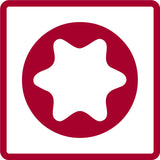Gedore Red Dops Set 1 2 tommer TX sølv 20-delt