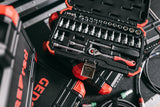 Gedore Red Dip Keys Set 1 4 palce SW 4-13 mm černá 33-dílná