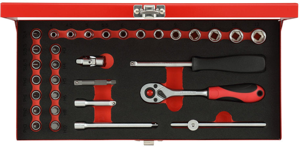 Gedore Red Dops Set Set 1 4 palce SW 413 mm stříbrné 32-kus