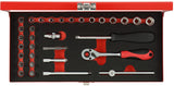 Gedore Red Dops Set Set 1 4 palce SW 413 mm stříbrné 32-kus