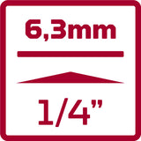 Gedore Red Dops Set Set 1 4 palce SW 413 mm stříbrné 32-kus