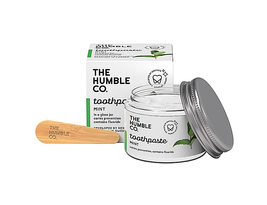 Humble Co. Zubní pasta Zero Waste Mint s fluorem 50 ml
