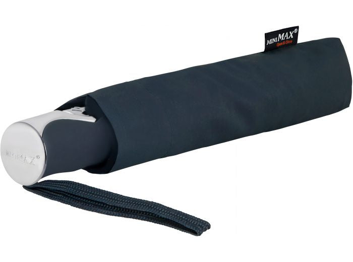 Minimax foldable umbrella car open close Ø 100 cm blue