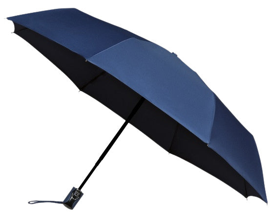 Minimax foldable umbrella car open close Ø 100 cm blue