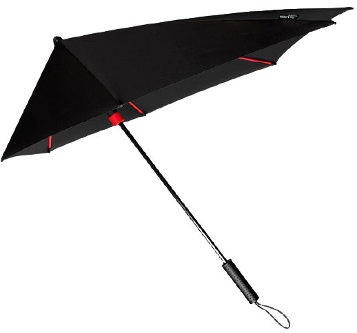 Impliva Stormaxi Stormparapluplu 100 cm Polyester schwaarz rout