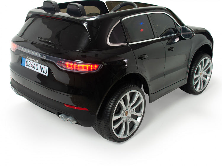 Injusa Porsche Cayenne S Auto per bambini elettrici 12v Nero