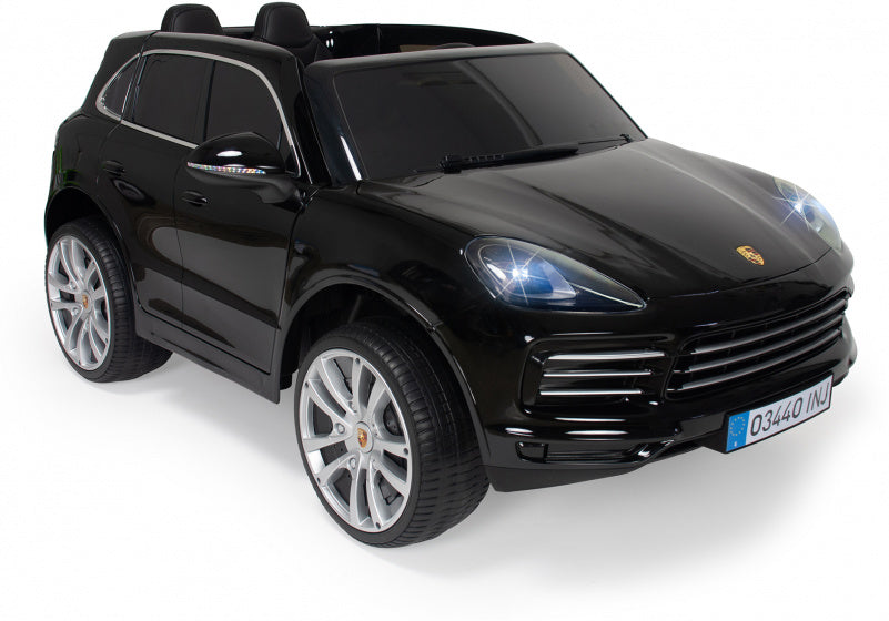 Injusa Porsche Cayenne S Auto per bambini elettrici 12v Nero