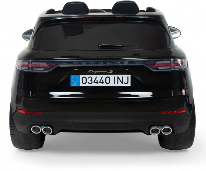 Injusa Porsche Cayenne S Auto per bambini elettrici 12v Nero