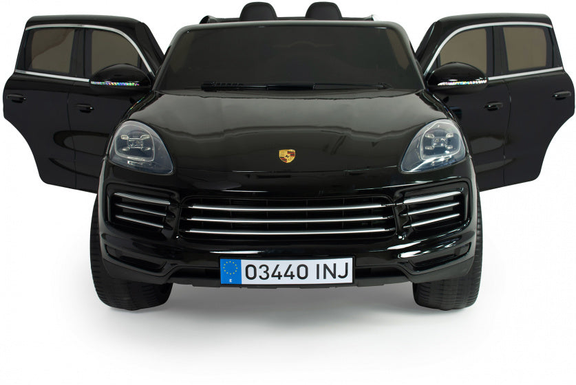 Injusa Porsche Cayenne S Auto per bambini elettrici 12v Nero