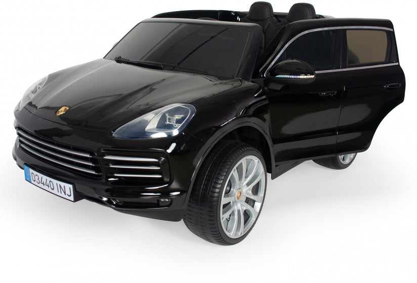 Injusa Porsche Cayenne S Auto per bambini elettrici 12v Nero