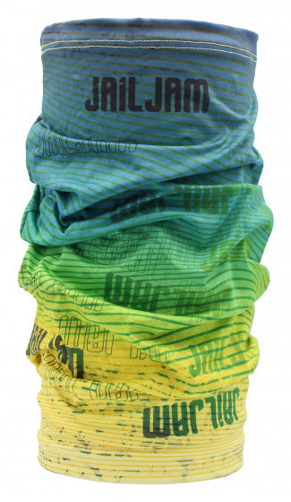 Vězení džem na krku teplejší trubice polyester elastan zelená velikost jedno velikost