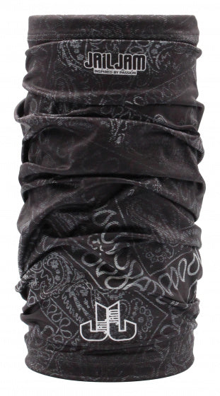 Vězeň jam krku teplejší trubice polyester elastan černá velikost jedno velikost