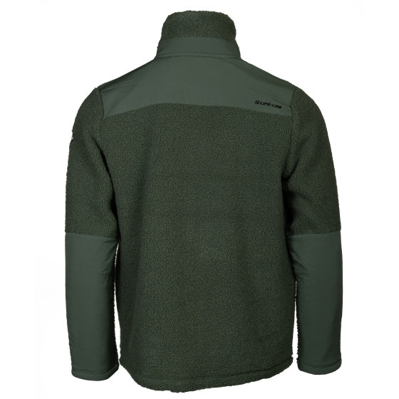 Life Line Artic Sherpa Fleece Jack Men Green Size 3XL