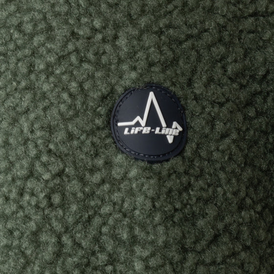 Line line artic sherpa tleece jack jack mascu's green taille s