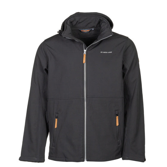 Life Line Kasper Softshell Jacket Mænd sort størrelse XL