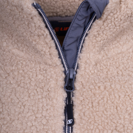 Life Line Lorne Sherpa Fleecejas Ladies Beige Size XXL