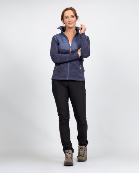 Life Line Willemijn Fleecevest Ladies Dark Blue Size XXL