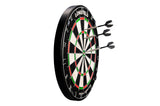 Longfield Darts Steeltip Dartspijl sett 23 gram sølv svart 3 stykker
