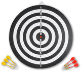 Longfield Darts duebel -ide Pabeier Dartboard mat 6 Dart