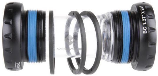 M-Wave Bottom Bracket 68 73 x 41 mm Black Transparent