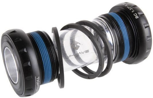 M-Wave Bottom Bracket 68 73 x 41 mm Black Transparent
