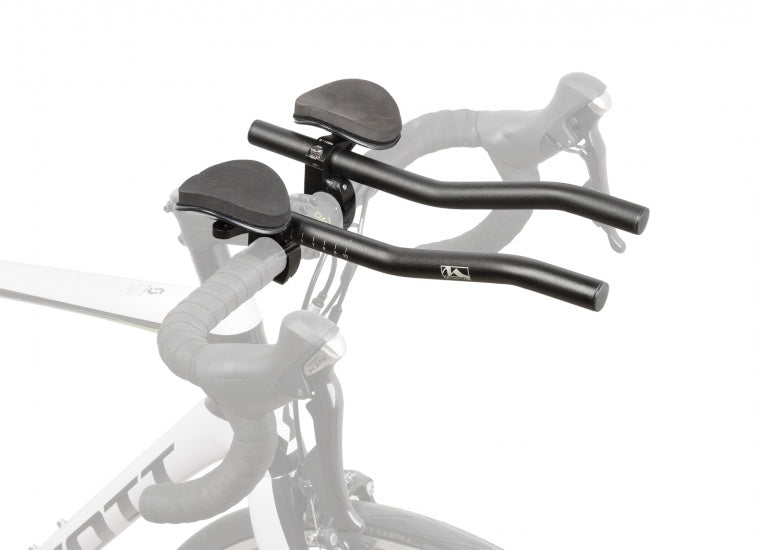 M-Wave set-up handlebar triathlon aero 25.4 350 31.8 mm black