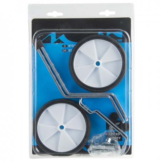 M-Wave side wheels pole position 12-20 inch blister
