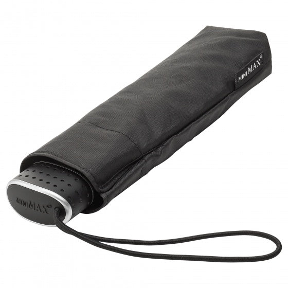 Ombrello Minimax Apertura di 90 cm in poliestere nero