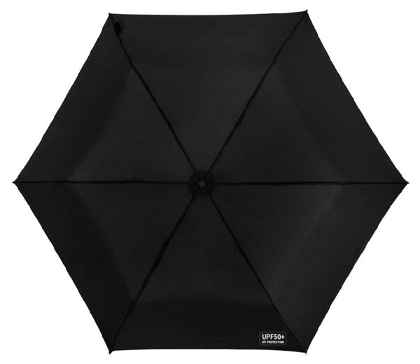 Ombrello minimax UPF50+ 92 cm in poliestere rosa nero