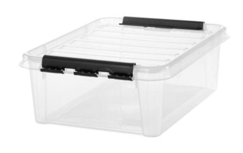 Orthex Smartstore Storage Box trasparente da 21 litri in polipropilene